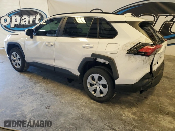 2019 Toyota RAV4 LE with VIN 2T3K1RFV5KW048881, listed as a Copart auction lot 51611345 with 128,428 mi miles and Non Repairable. Bid and sale history available at carsss.com. Image 2.