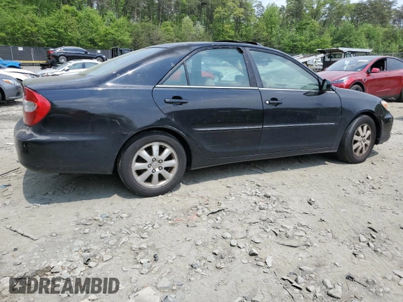 2004 Toyota Camry LE with VIN 4T1BF32K24U069645, listed as a Copart auction lot 55358615 with 160,157 mi miles and Clean Title. Bid and sale history available at carsss.com. Image 3.