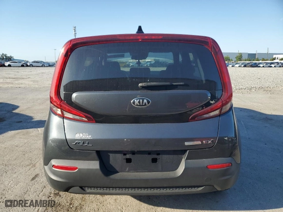 2021 Kia Soul EX with VIN KNDJ33AU5M7761991, listed as a Copart auction lot 53497215 with 77,430 mi miles and Non Repairable. Bid and sale history available at carsss.com. Image 6.