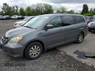 2008 Honda Odyssey EX-L z VIN 5FNRL386X8B408852, wystawiony jako Copart lot #57434365 z przebiegiem 176 377 mil mil oraz Szkoda całkowita • Salvage title. Historia ofert i sprzedaży dostępna na DreamBid. Obrazek 1.