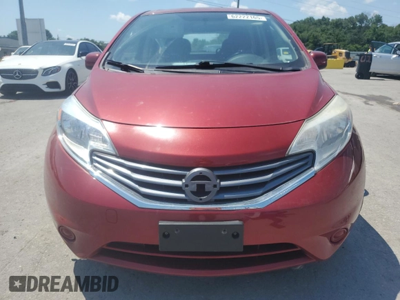 2014 Nissan Note S with VIN 3N1CE2CP7EL368238, listed as a Copart auction lot 62222165 with 29,392 mi miles and Salvage title. Bid and sale history available at DreamBid. Image 5.