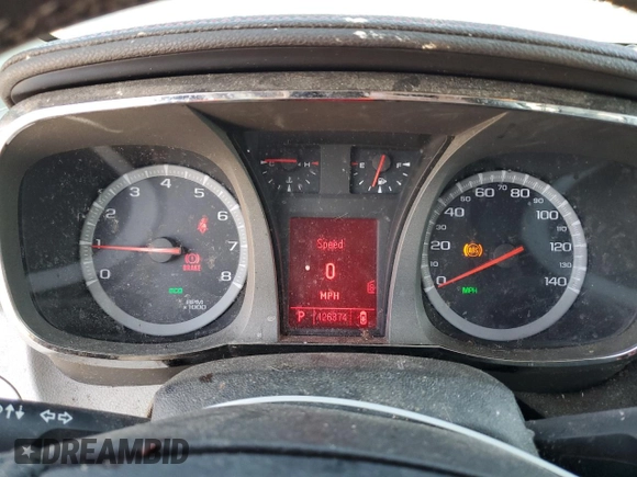 2010 GMC Terrain SLT-1 with VIN 2CTALFEW0A6377212, listed as a Copart auction lot 51121025 with 126,374 mi miles and Salvage title. Bid and sale history available at DreamBid. Image 9.