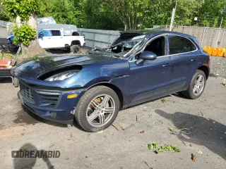 2016 Porsche Macan S with VIN WP1AB2A51GLB52400, listed as a Copart auction lot 57483095 with 68,525 mi miles and Salvage title. Bid and sale history available at DreamBid. Image 1.