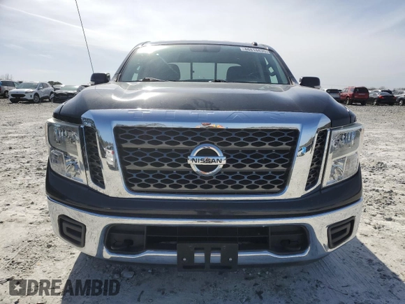 2018 Nissan Titan SV z VIN 1N6AA1EJ0JN504302, wystawiony jako Copart lot #48414435 z przebiegiem 72 766 mil mil oraz Szkoda całkowita • Salvage title. Historia ofert i sprzedaży dostępna na DreamBid. Obrazek 5.