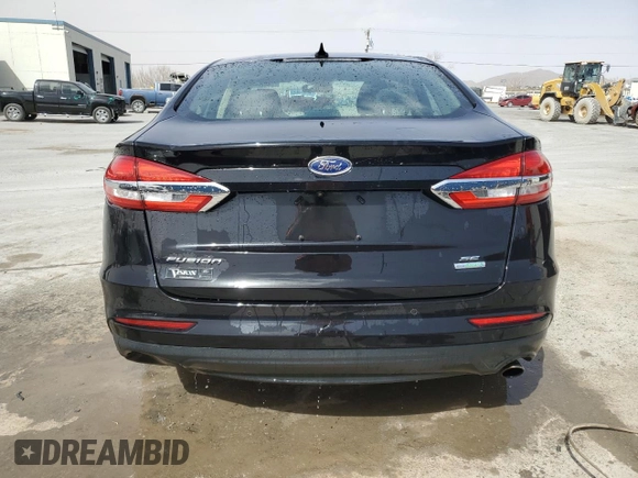2019 Ford Fusion SE with VIN 3FA6P0HD8KR194637, listed as a Copart auction lot 48432245 with 55,903 mi miles and Clean Title. Bid and sale history available at carsss.com. Image 6.