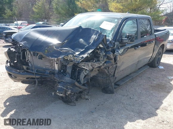 2022 Ram 1500 Big Horn with VIN 1C6SRFFT5NN283063, listed as a IAAI auction lot 42028791 with Not provided miles and . Bid and sale history available at DreamBid. Image 23.