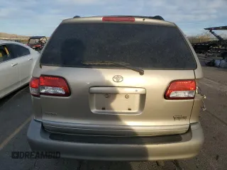 2002 Toyota Sienna LE with VIN 4T3ZF13C12U486009, listed as a Copart auction lot 87877695 with 250,778 mi miles and Salvage Title. Bid and sale history available at carsss.com. Image 6.