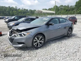 2016 Nissan Maxima Platinum with VIN 1N4AA6APXGC423117, listed as a Copart auction lot 62644725 with 131,837 mi miles and Salvage title. Bid and sale history available at DreamBid. Image 1.