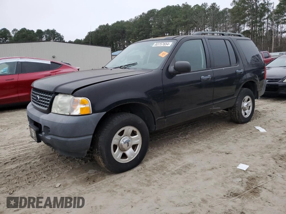 2003 Ford Explorer XLS с VIN 1FMZU72KX3UB46207, выставлен на аукционе Copart как лот 83757654 с пробегом 27 297 миль миль и На запчасти • Non repairable. История ставок и продаж доступна на DreamBid. Изображение 1.