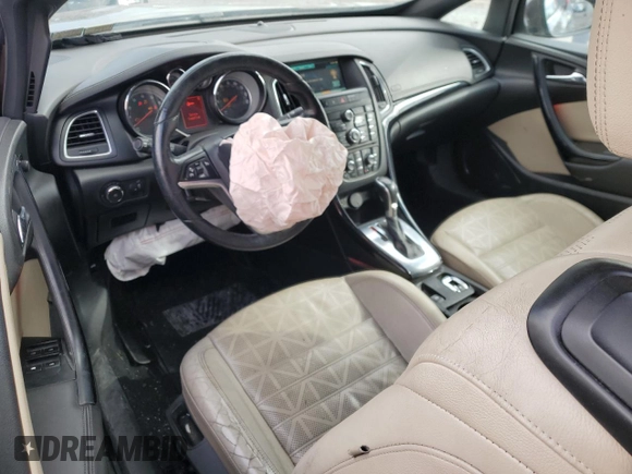 2017 Buick Cascada Premium with VIN W04WH3N5XHG001582, listed as a Copart auction lot 43045885 with 75,173 mi miles and Salvage title. Bid and sale history available at DreamBid. Image 8.