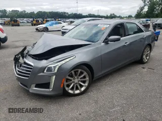 2019 Cadillac CTS Luxury RWD with VIN 1G6AR5SS8K0106563, listed as a Copart auction lot 59135515 with 91,990 mi miles and Salvage title. Bid and sale history available at DreamBid. Image 1.