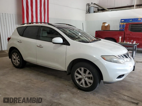 2011 Nissan Murano S with VIN JN8AZ1MU2BW056958, listed as a Copart auction lot 50906815 with 122,568 mi miles and Clean Title. Bid and sale history available at carsss.com. Image 4.