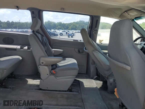 2004 Dodge Caravan SE with VIN 1D4GP24R94B552186, listed as a Copart auction lot 62275625 with 177,790 mi miles and Salvage title. Bid and sale history available at DreamBid. Image 11.