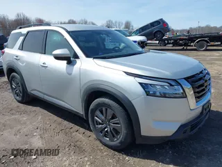 2022 Nissan Pathfinder SV with VIN 5N1DR3BC2NC238126, listed as a IAAI auction lot 41953401 with 37,572 mi miles and . Bid and sale history available at DreamBid. Image 1.