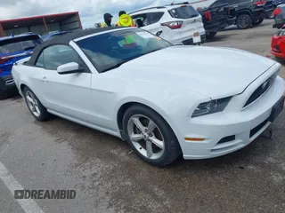 2014 Ford Mustang V6 with VIN 1ZVBP8EM2E5220391, listed as a IAAI auction lot 42160616 with 178,080 mi miles and . Bid and sale history available at DreamBid. Image 1.