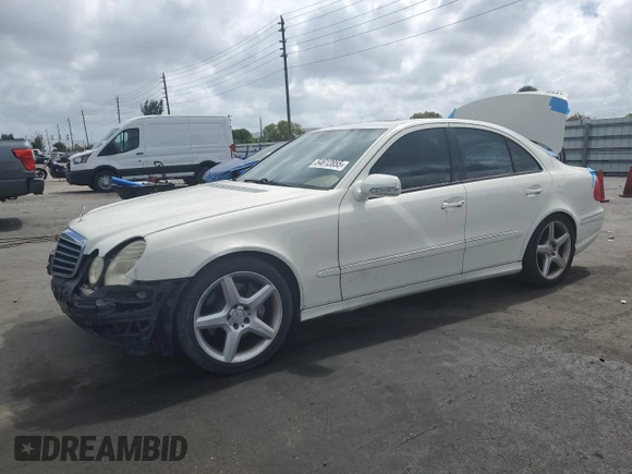 2009 Mercedes-Benz E-Class Luxury 3.5L with VIN WDBUF56X79B435499, listed as a Copart auction lot 54612855 with 74,956 mi miles and Salvage Title. Bid and sale history available at carsss.com. Image 1.