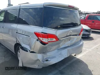 2015 Nissan Quest SV with VIN JN8AE2KP7F9126067, listed as a IAAI auction lot 42023886 with 62,251 mi miles. Bid and sale history available at carsss.com. Image 6.