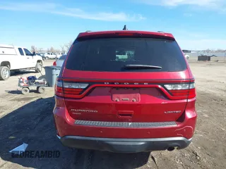 2015 Dodge Durango Limited with VIN 1C4RDJDG5FC688626, listed as a IAAI auction lot 41734454 with 156,869 mi miles and . Bid and sale history available at DreamBid. Image 17.