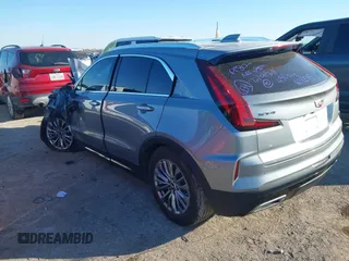 2024 Cadillac XT4 FWD Premium Luxury with VIN 1GYFZCR40RF158284, listed as a IAAI auction lot 41366150 with Not Provided miles and . Bid and sale history available at carsss.com. Image 3.