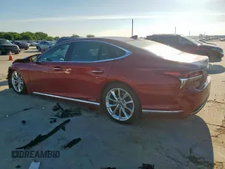 2020 Lexus LS z VIN JTHEYLFF1L5008514, wystawiony jako Copart lot #56605495 z przebiegiem 40 723 mil mil oraz Szkoda całkowita • Salvage title. Historia ofert i sprzedaży dostępna na DreamBid. Obrazek 2.