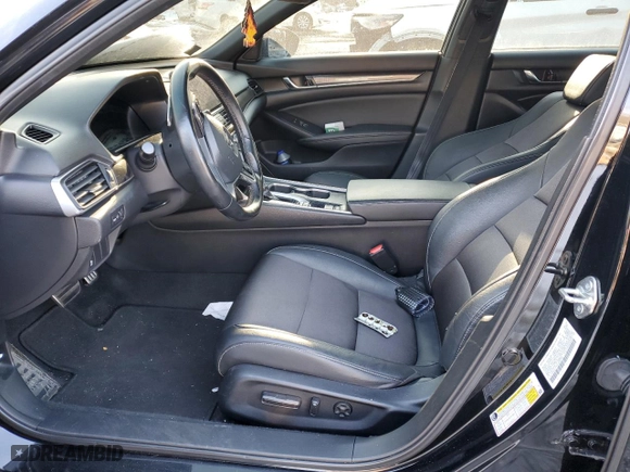 2020 Honda Accord Sedan Sport with VIN 1HGCV1F3XLA085595, listed as a Copart auction lot 86136864 with 0 mi miles and Salvage Title. Bid and sale history available at carsss.com. Image 7.