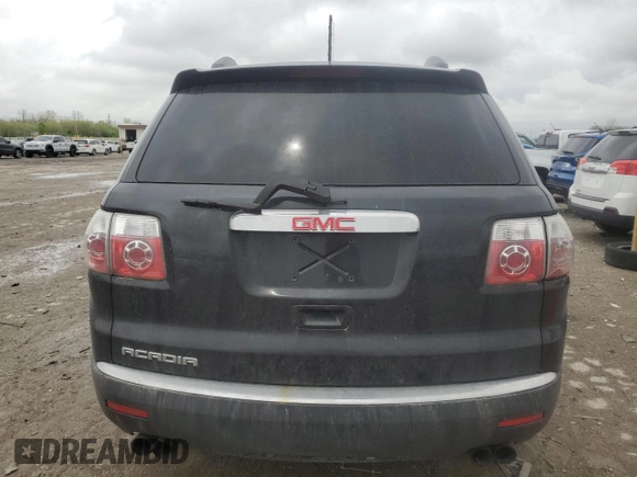 2012 GMC Acadia SL with VIN 1GKKRNED4CJ148081, listed as a Copart auction lot 54678825 with 135,405 mi miles and Salvage title. Bid and sale history available at DreamBid. Image 6.