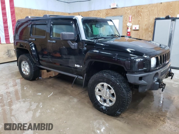 2006 Hummer H3 with VIN 5GTDN136868119507, listed as a Copart auction lot 73580144 with 264,720 mi miles and Clean Title. Bid and sale history available at carsss.com. Image 4.