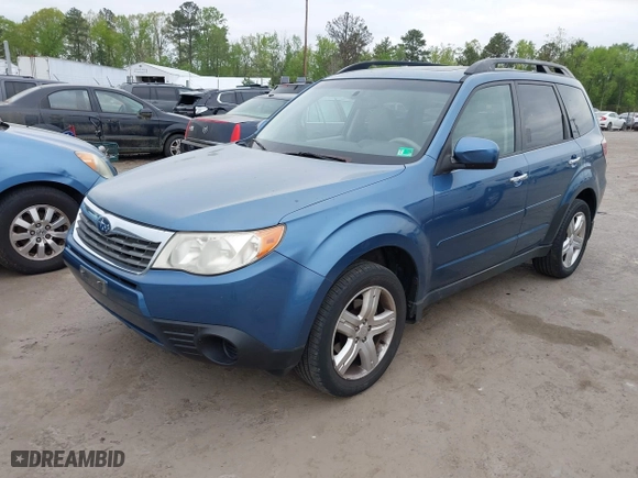 2009 Subaru Forester (Natl) X w/Premium Pkg with VIN JF2SH63619H732822, listed as a IAAI auction lot 42085763 with 107,424 mi miles. Bid and sale history available at carsss.com. Image 2.