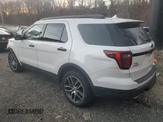 2018 Ford Explorer Sport with VIN 1FM5K8GT7JGC07133, listed as a Copart auction lot 58251535 with 73,505 mi miles and Non repairable. Bid and sale history available at DreamBid. Image 2.