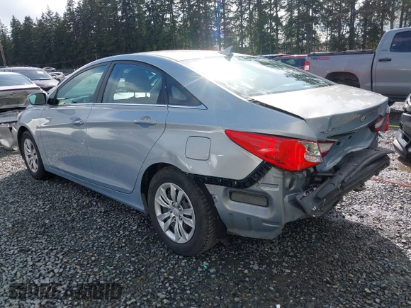 2011 Hyundai Sonata GLS with VIN 5NPEB4AC5BH255149, listed as a IAAI auction lot 41950130 with 76,245 mi miles and . Bid and sale history available at carsss.com. Image 3.