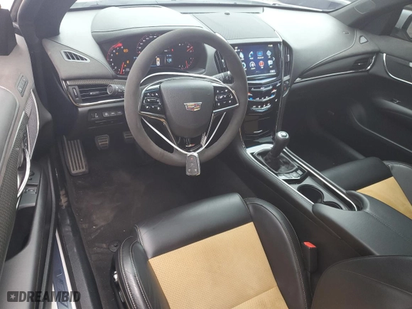2017 Cadillac ATS-V Coupe with VIN 1G6AN1RY8H0160646, listed as a Copart auction lot 84996484 with 62,770 mi miles and Salvage Title. Bid and sale history available at carsss.com. Image 8.
