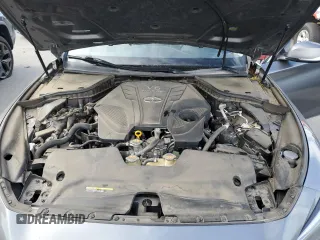 2019 Infiniti Q50 Luxe with VIN JN1EV7AR7KM557533, listed as a Copart auction lot 52172225 with 97,270 mi miles and Salvage title. Bid and sale history available at DreamBid. Image 11.