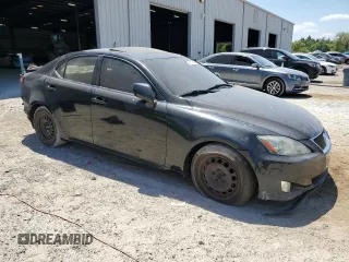 2006 Lexus IS 250 with VIN JTHBK262665022280, listed as a Copart auction lot 54563265 with 196,580 mi miles and Salvage Title. Bid and sale history available at DreamBid. Image 4.