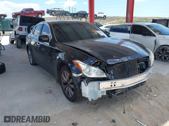 2012 Infiniti M with VIN JN1BY1AP1CM335867, listed as a IAAI auction lot 42169743 with 148,650 mi miles and . Bid and sale history available at DreamBid. Image 1.