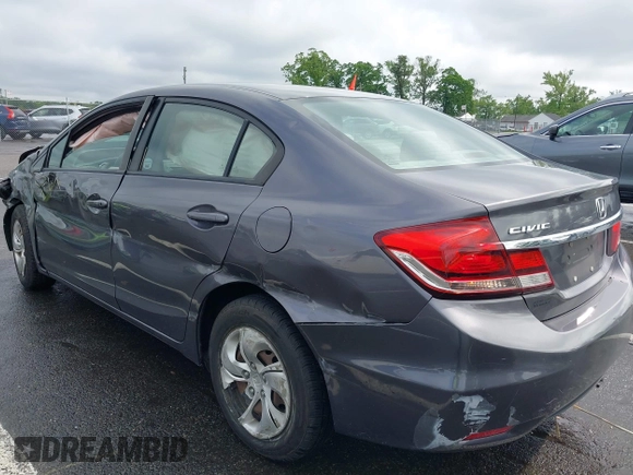 2015 Honda Civic LX with VIN 19XFB2F55FE268061, listed as a IAAI auction lot 42267729 with 122,083 mi miles and . Bid and sale history available at DreamBid. Image 19.