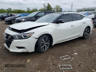 2018 Nissan Maxima SL with VIN 1N4AA6AP0JC407998, listed as a Copart auction lot 58267485 with 52,842 mi miles and Salvage title. Bid and sale history available at DreamBid. Image 1.