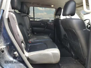 2019 Nissan Armada SV with VIN JN8AY2NC1K9582074, listed as a Copart auction lot 60835014 with 97,667 mi miles and Salvage Title. Bid and sale history available at carsss.com. Image 10.