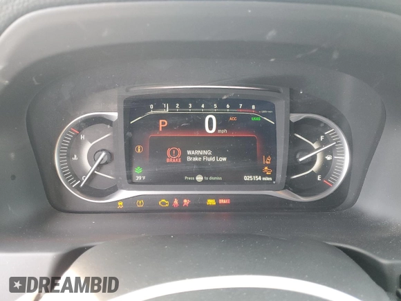 2022 Honda Passport Elite z VIN 5FNYF8H05NB029121, wystawiony jako Copart lot #84228064 z przebiegiem 25 154 mil mil oraz Szkoda całkowita • Salvage title. Historia ofert i sprzedaży dostępna na DreamBid. Obrazek 9.