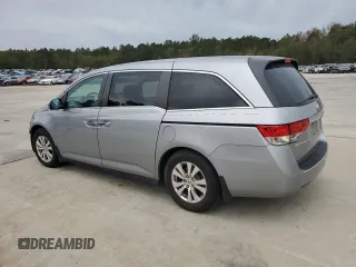 2016 Honda Odyssey EX-L with VIN 5FNRL5H66GB136181, listed as a Copart auction lot 81350074 with 103,175 mi miles and Salvage Title. Bid and sale history available at DreamBid. Image 2.