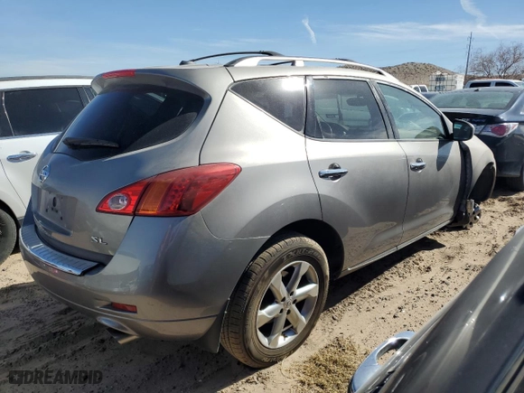 2009 Nissan Murano SL with VIN JN8AZ18U79W105902, listed as a Copart auction lot 49796065 with 78,522 mi miles and Salvage Title. Bid and sale history available at carsss.com. Image 3.
