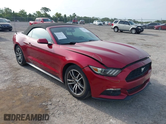 2016 Ford Mustang EcoBoost Premium with VIN 1FATP8UH8G5281846, listed as a IAAI auction lot 42300795 with 96,245 mi miles and . Bid and sale history available at DreamBid. Image 1.