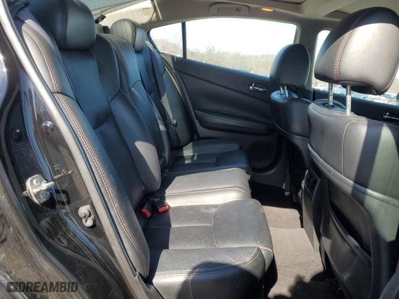 2012 Nissan Maxima 3.5 S with VIN 1N4AA5APXCC858871, listed as a Copart auction lot 46216495 with 127,628 mi miles and Salvage Title. Bid and sale history available at carsss.com. Image 10.