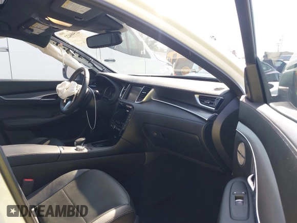 2023 Infiniti QX55 Essential with VIN 3PCAJ5KR5PF106742, listed as a IAAI auction lot 41599422 with 28,517 mi miles and . Bid and sale history available at DreamBid. Image 5.