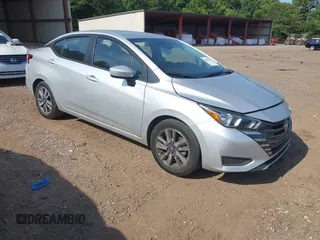 2023 Nissan Versa SV with VIN 3N1CN8EVXPL853622, listed as a IAAI auction lot 42863888 with 52,084 mi miles and . Bid and sale history available at DreamBid. Image 1.