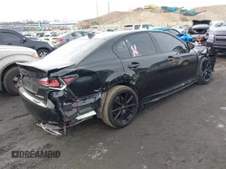 2018 Lexus GS with VIN JTHCZ1BL9JA007541, listed as a IAAI auction lot 41483940 with 58,180 mi miles. Bid and sale history available at carsss.com. Image 4.