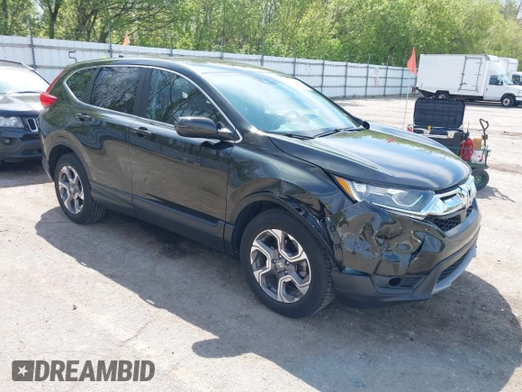 2018 Honda CR-V EX-L z VIN 7FARW2H82JE021578, wystawiony jako IAAI lot #42215280 z przebiegiem 82 571 mil mil oraz . Historia ofert i sprzedaży dostępna na DreamBid. Obrazek 1.