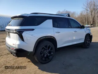 2024 Chevrolet Traverse AWD RS with VIN 1GNEVLKS4RJ187393, listed as a Copart auction lot 48766935 with 10,651 mi miles and Salvage Title. Bid and sale history available at carsss.com. Image 3.