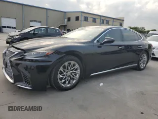 2018 Lexus LS with VIN JTHB51FF3J5002758, listed as a Copart auction lot 66185614 with 103,285 mi miles and Salvage Title. Bid and sale history available at carsss.com. Image 1.