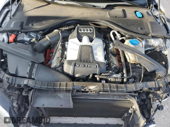 2015 Audi A7 3.0 Premium Plus with VIN WAUWGAFC4FN005742, listed as a Copart auction lot 58813164 with 115,296 mi miles and Salvage Title. Bid and sale history available at carsss.com. Image 11.