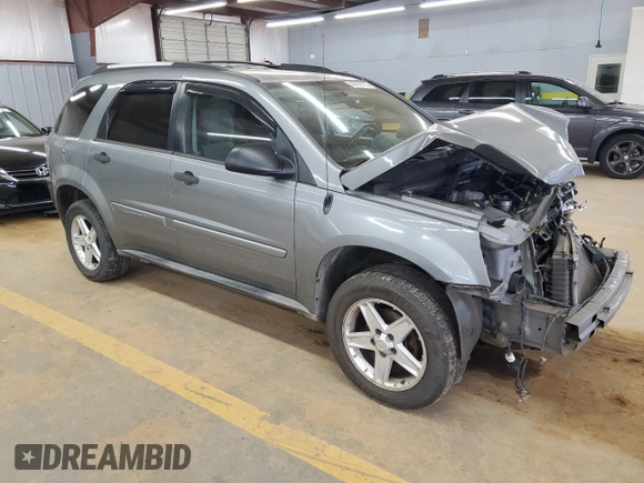 2005 Chevrolet Equinox LS with VIN 2CNDL23FX56191070, listed as a Copart auction lot 48458115 with 192,304 mi miles and Salvage Title. Bid and sale history available at carsss.com. Image 4.